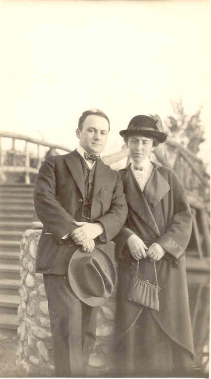 Edmund and Elsa out and about.